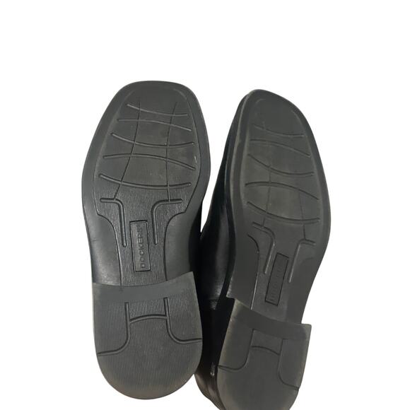 Dockers Men's 8 Black Emptor Slip On Synthetic Leather Round Toe Dress Shoe - Picture 7 of 11